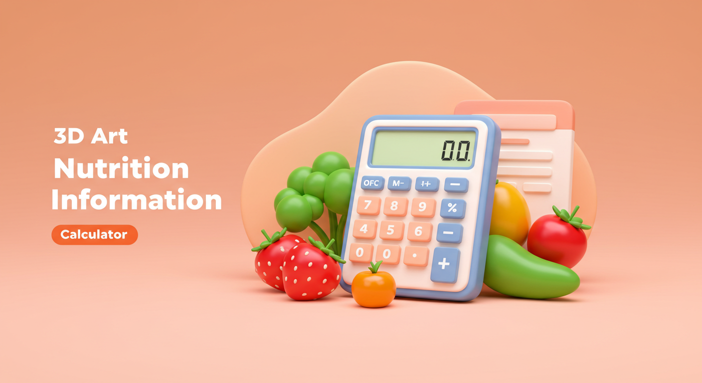 🥗📊🧮영양정보표 생성기